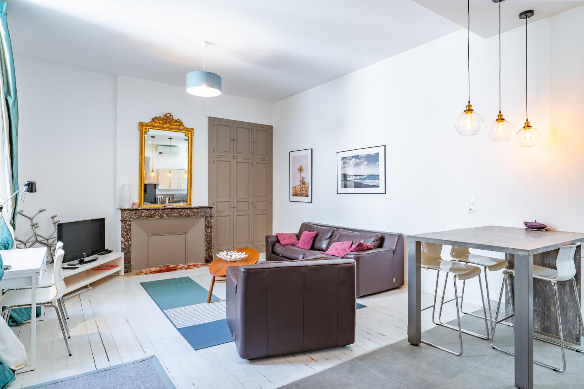 Magnifique Appartement Avec Climatisation En Hyper Centre De Bordéus Exterior foto